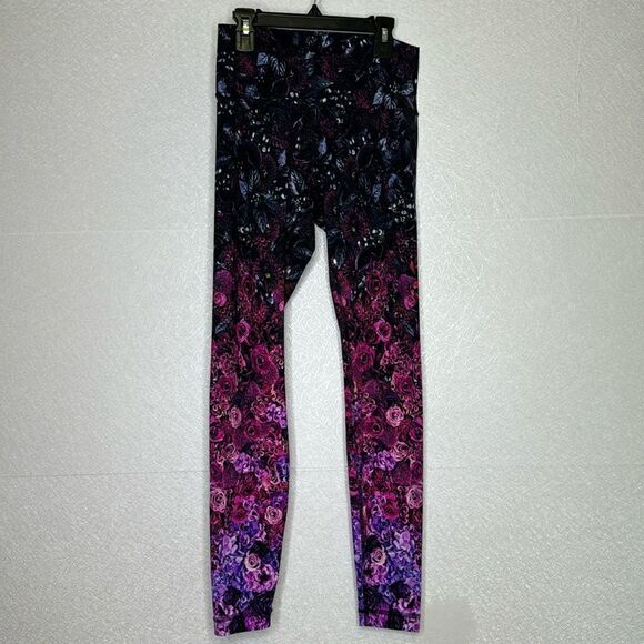 Lululemon In Bloom Multi Ombré Floral Wunder Under Tight 8 - Picture 2 of 4